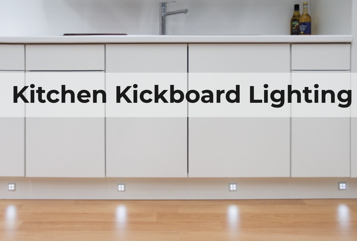 light for kickboards in kitchen