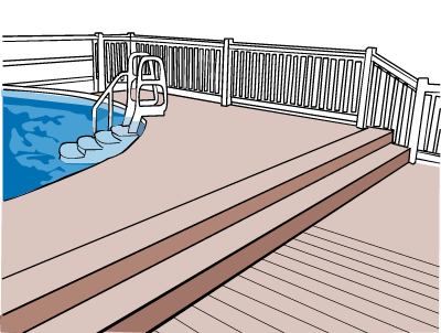 Pool decks