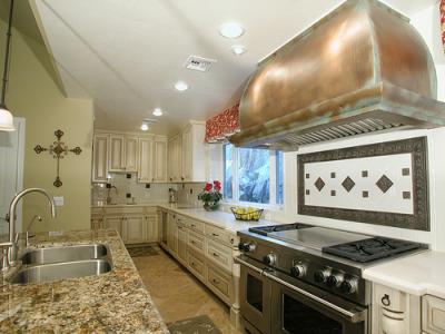 Provincial or country style kitchens