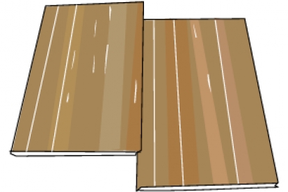 Wooden floorboards 1