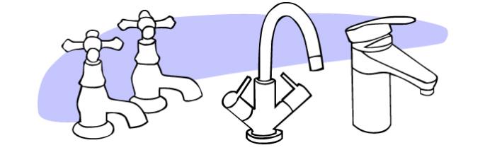 Types of taps