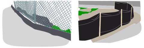 Sediment controls and erosion controls