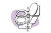 How to replace a toilet seat