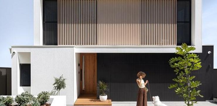 Hardie’s cladding creates modern minimalist façades