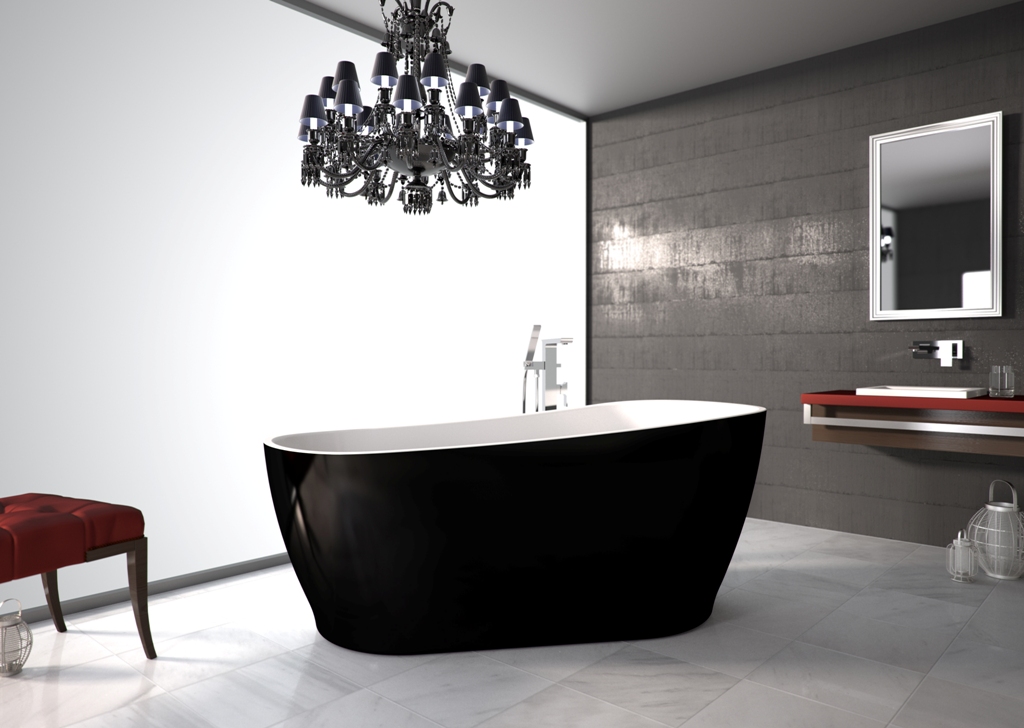 PRODUCT NEWS: Caroma Noir freestanding bathtub