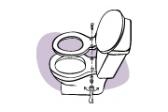 How to replace a toilet seat