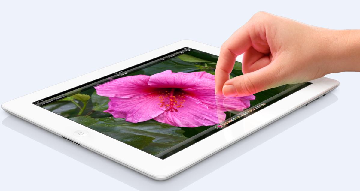 New iPad tops three million