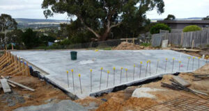 Slab floor