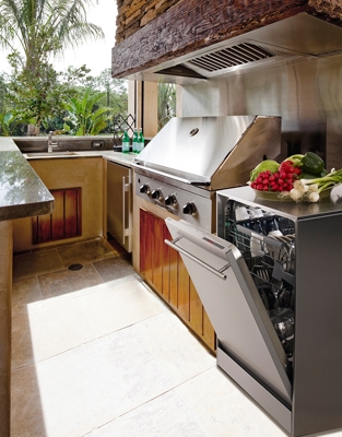 Outdoor kitchen design