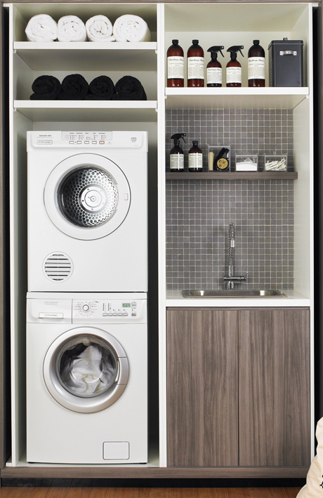 Standard laundry spaces and clearances