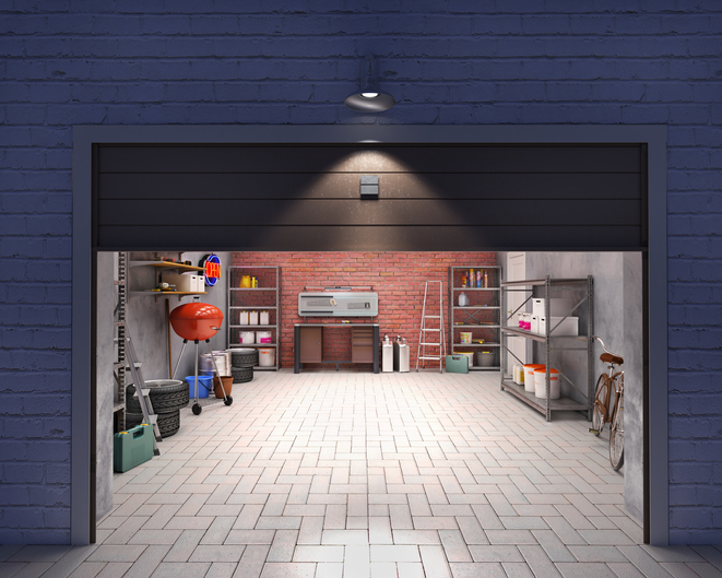 The garage – suddenly the most versatile room in the house!