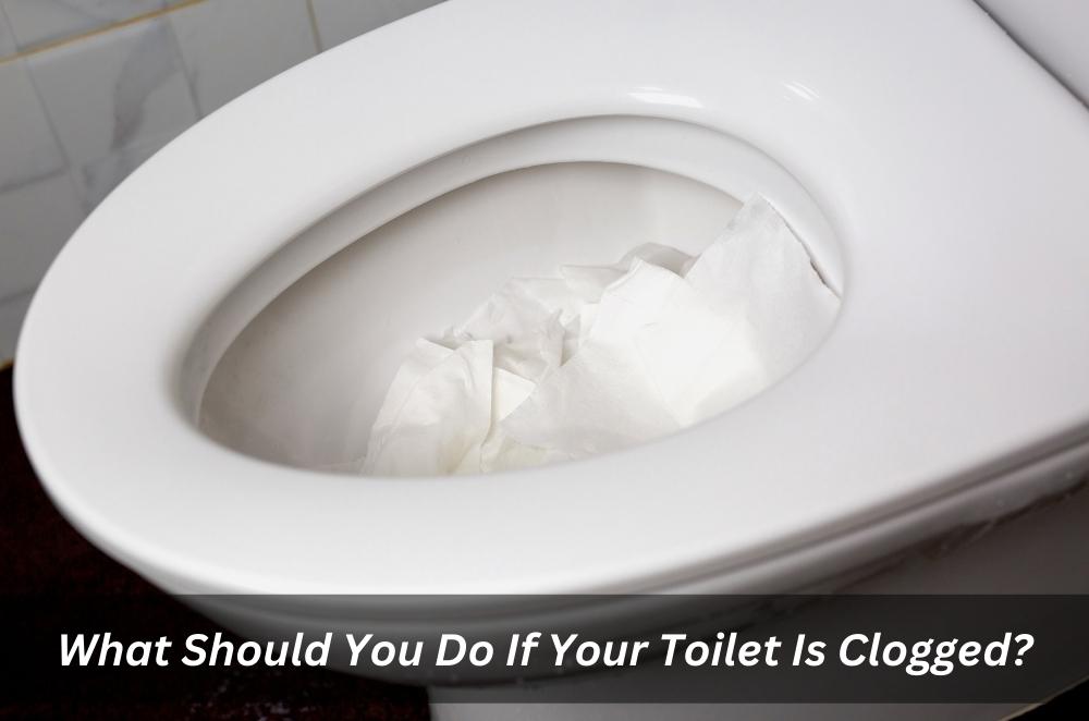 What Should You Do If Your Toilet Is Clogged?