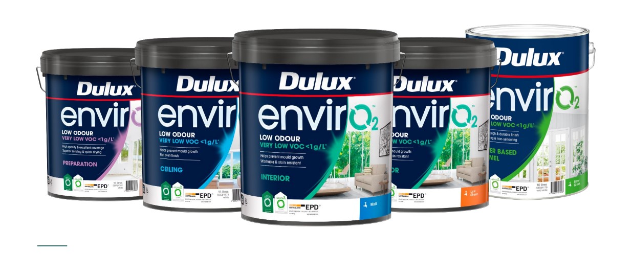 Dulux’s envirO₂ achieves red list free status on declare