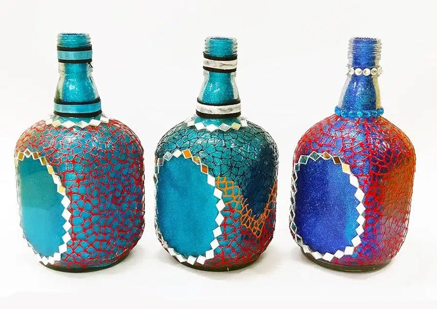 Bottle art :Turn the trash into Art