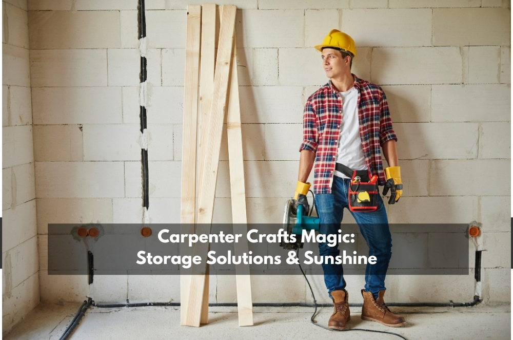 Carpenter Crafts Magic: Storage Solutions & Sunshine