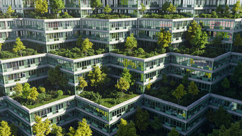 Green roofs can cool cities and save energy: modelling