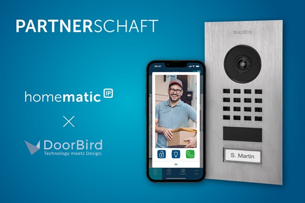 DoorBird and Homematic IP making access control more convenient