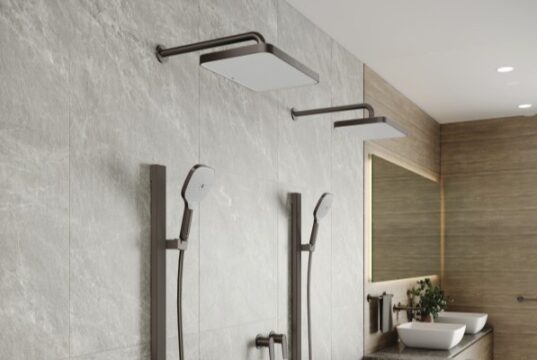 Infinity Showers brings modern performance and sculptural style to today’s bathrooms